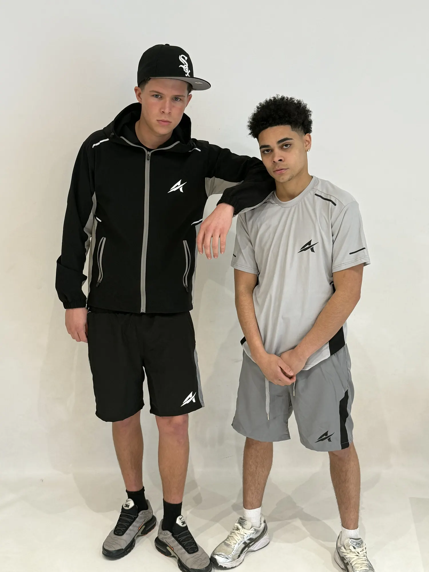 Apto grey and black core set campaign photo